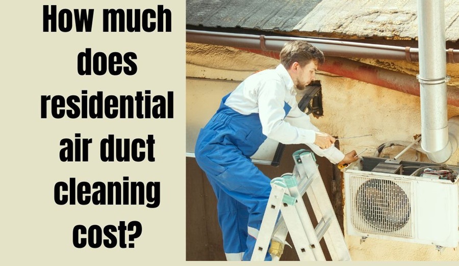 How much does residential air duct cleaning cost